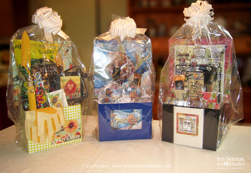 Gift Baskets by Jen Norton Art Studio