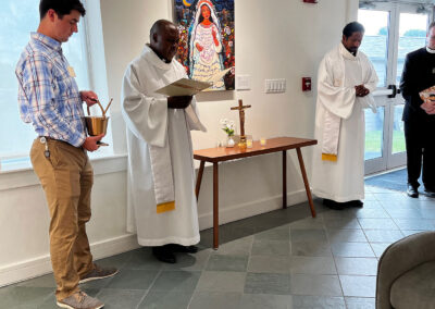 The Blessing of the Grand Opening of the Faith Gallery at the Museum of Family Prayer, North Easton, MA, Sept 2023.