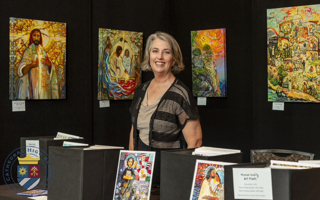 @JenNortonArt at the Sacred Art Live! event, Houston 2024.