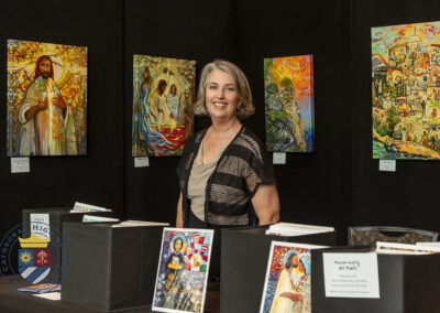 @JenNortonArt at the Sacred Art Live! event, Houston 2024.