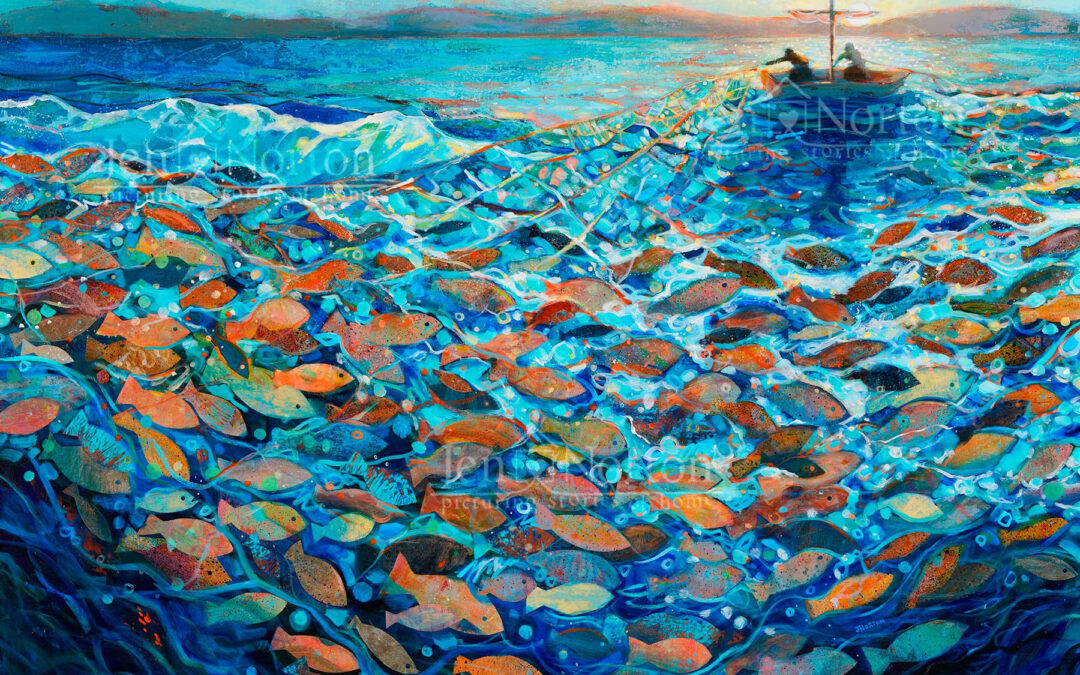 The Miracle (of painting) 153 Fish!